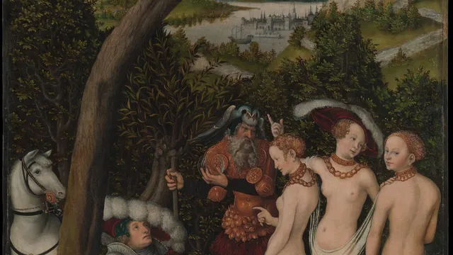 The Judgment of Paris by Lucas Cranach the Elder