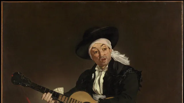 The Spanish Singer by Edouard Manet