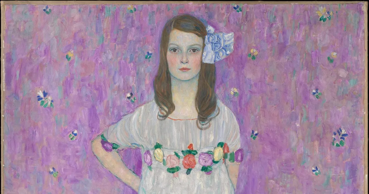 Mäda Primavesi by Gustav Klimt