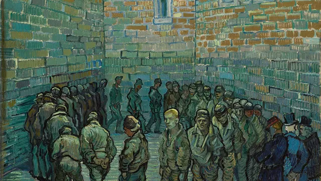 Prisoners Exercising by Vincent van Gogh