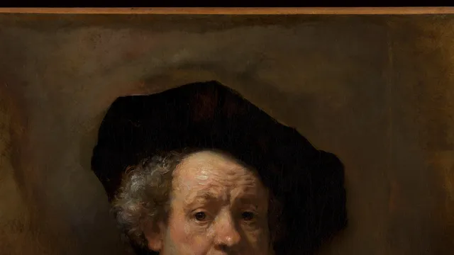 Self-Portrait by Rembrandt
