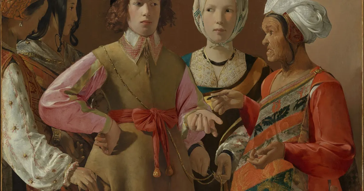 The Fortune-Teller by Georges de La Tour
