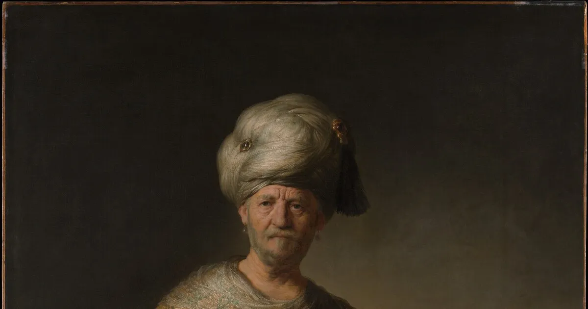 Man in a Turban by Rembrandt