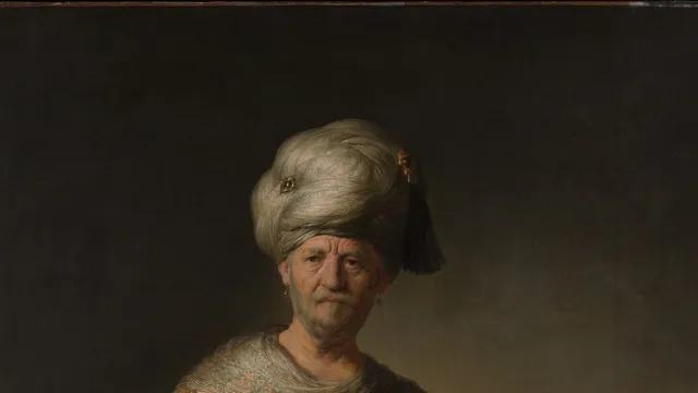 Man in a Turban by Rembrandt